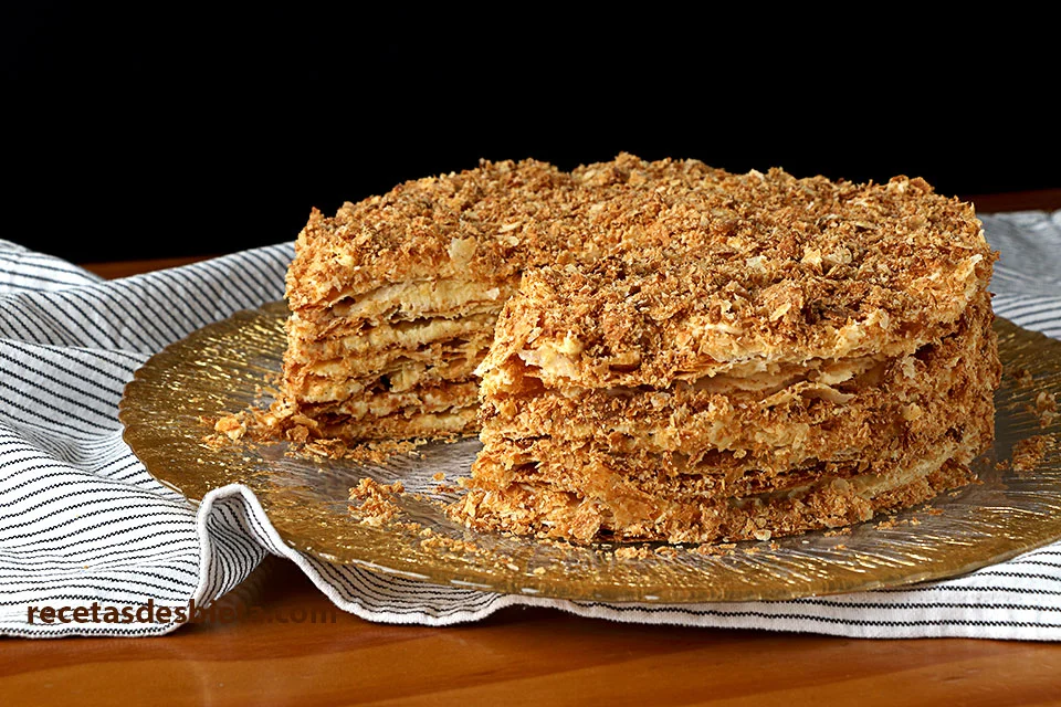 Napoleón - tarta milhojas rusa