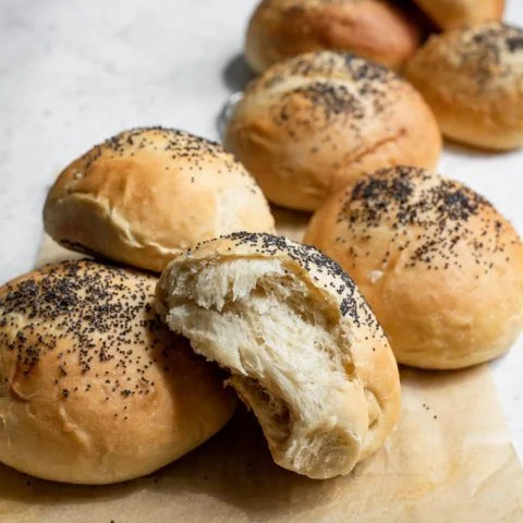 Vegan Milk Bread Buns