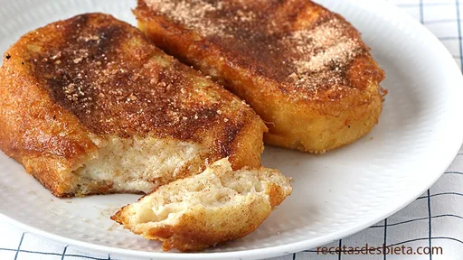 Torrijas caseras muy cremosas