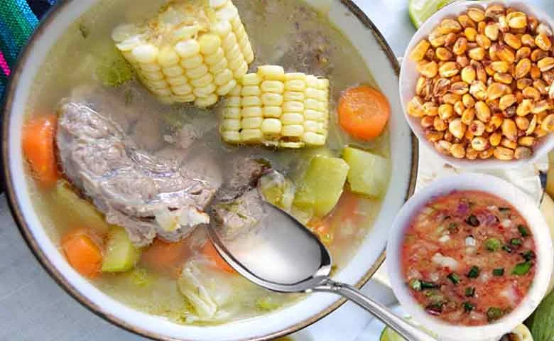 Puchero de Res Receta Peruana.