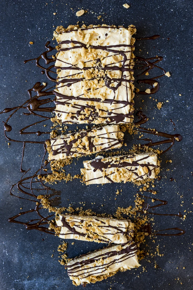 Peanut Butter, Caramel and Chocolate Tart