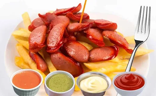 Salchipapa Receta Peruana.