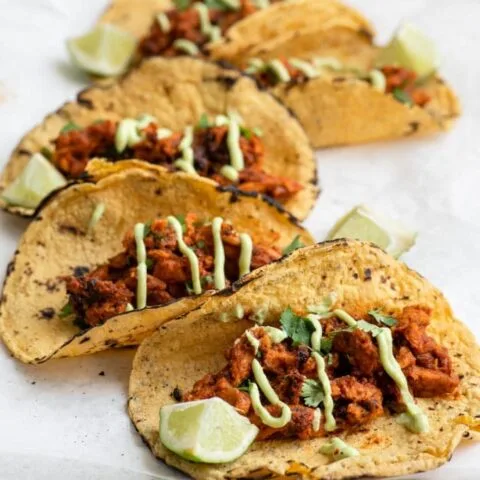 Vegan Tinga Tacos