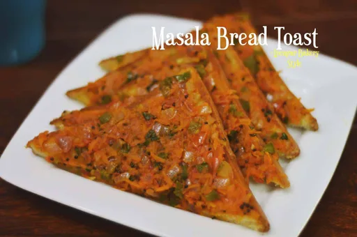 Masala Bread Toast - Iyengar Bakery Style