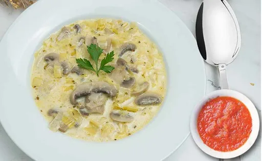 Sopa de Champiñones.