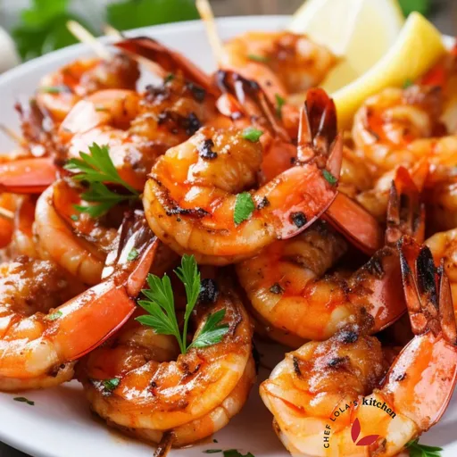 Camarones a la Parrilla