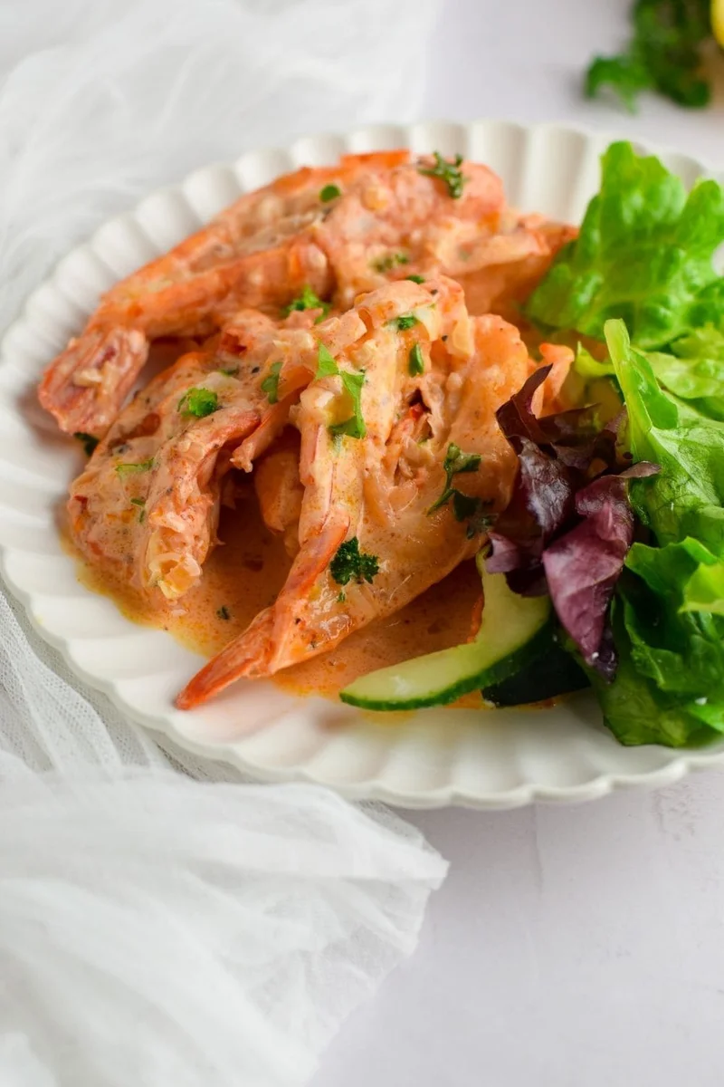 Lemon Butter Prawns