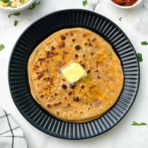 Paneer Paratha Recipe (Stuffed)