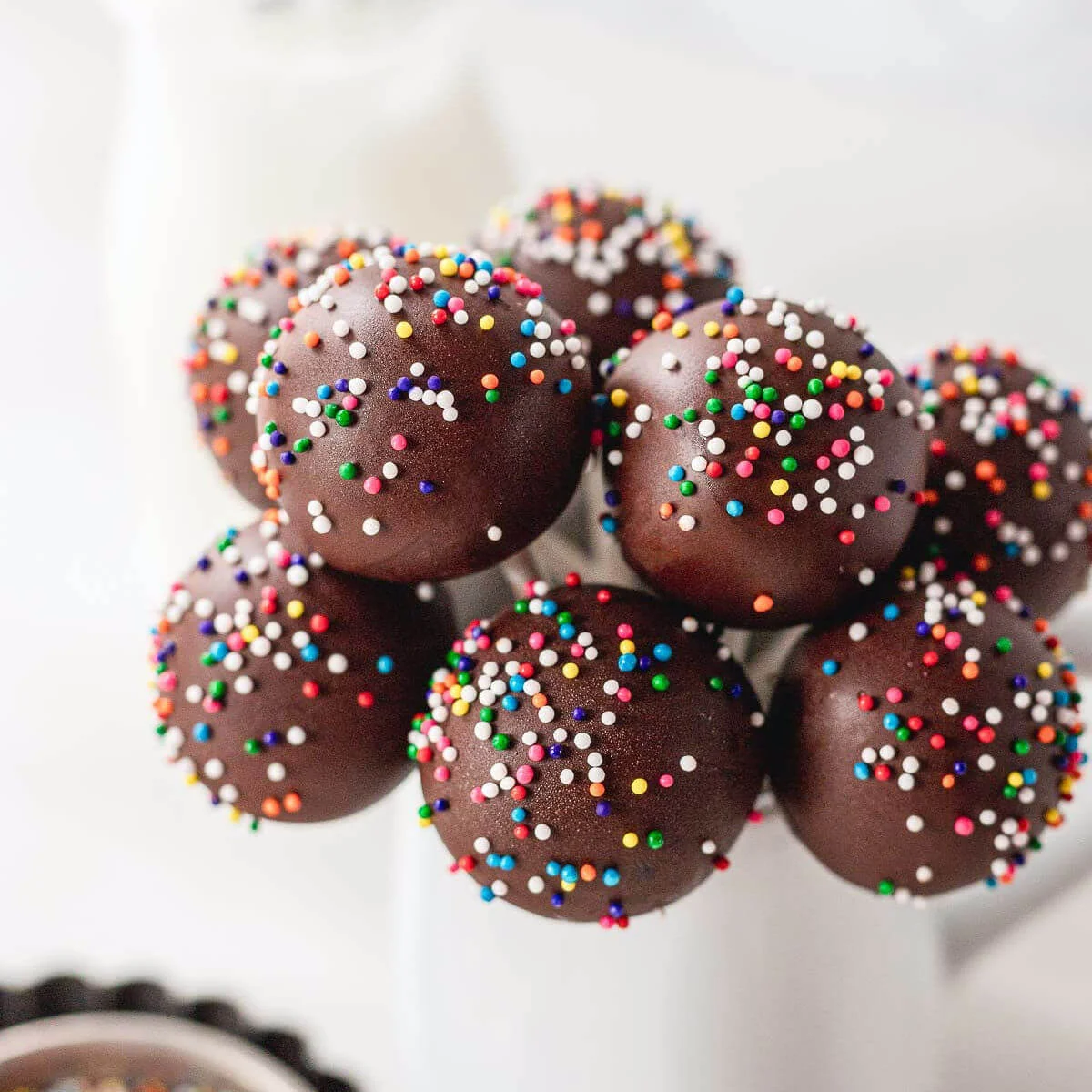 Homemade Chocolate Cake Pops