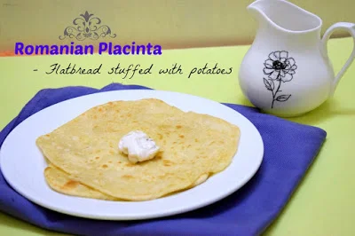 Romanian Placinta | How to make Romanian Potato Stuffed Flatbread