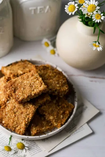 Galletas crujientes de avena