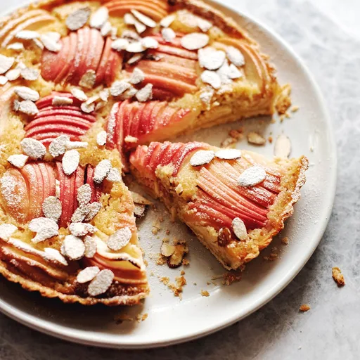 Tarta de manzana y frangipane