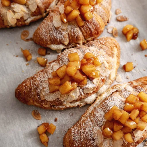 Apple Pie Almond Croissants