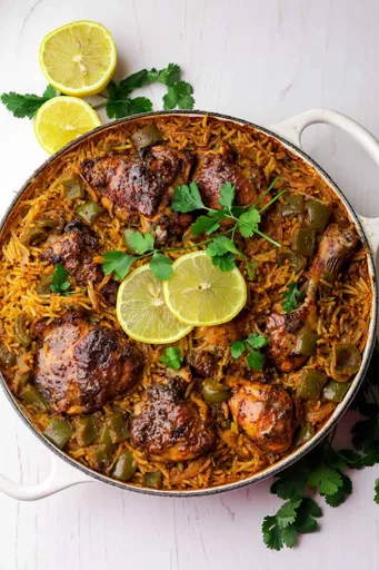 One Pot Tandoori Chicken and Rice
