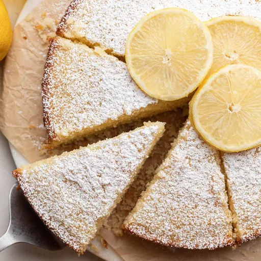 Bizcocho de limon y aceite de oliva