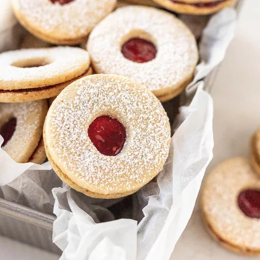 Linzer Cookies