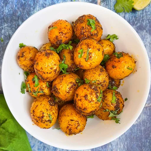 Patatas Bombay picantes - Olla exprés y fogón