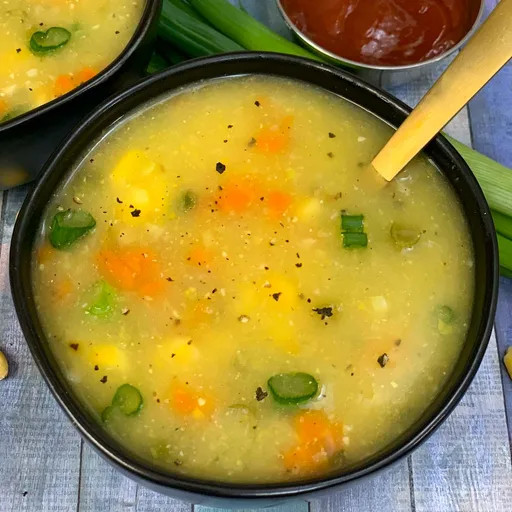 Sweet Corn Soup (Instant pot & Stovetop)