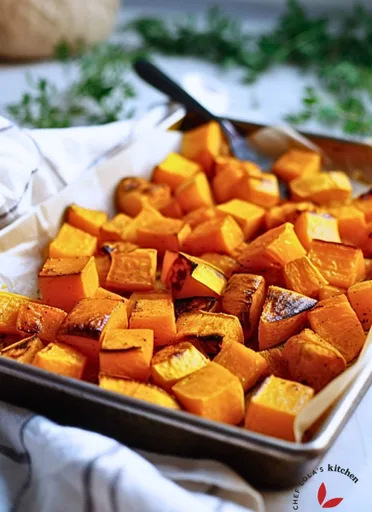 Calabaza butternut asada