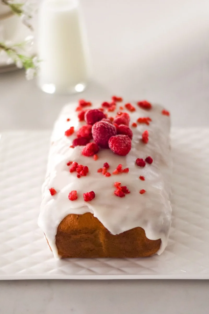Raspberry Rose Loaf