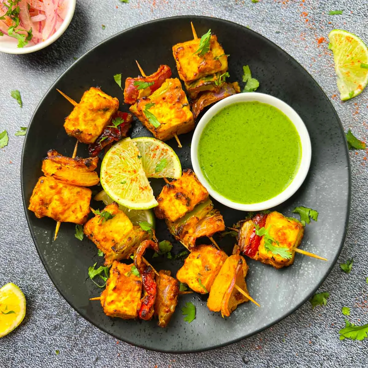 Tandoori Tofu Tikka - Air Fryer/ Oven/ Grill/ Tawa