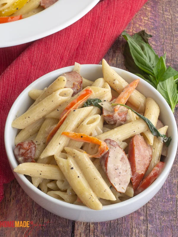 Coconut Milk Pasta