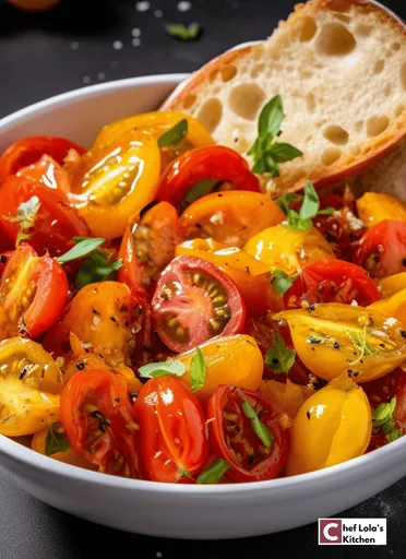 Deliciosa receta de bruschetta