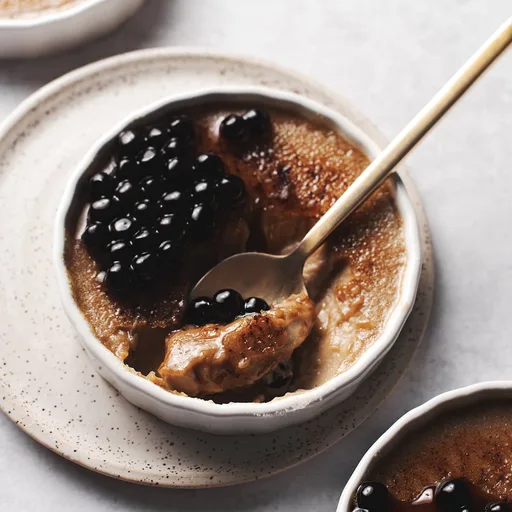Bubble Tea Crème Brûlée