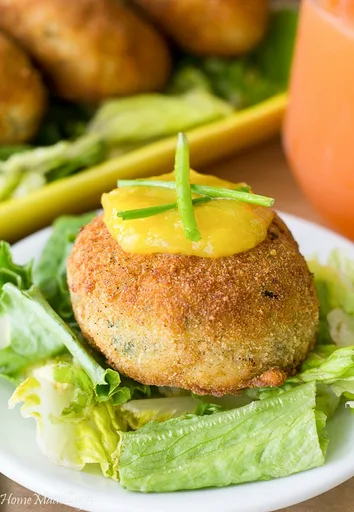 Croquetas de pescado y boniato