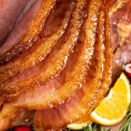 Jamón glaseado al estilo Honey Baked