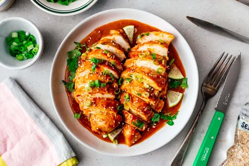 Pechuga de pollo en Instant Pot