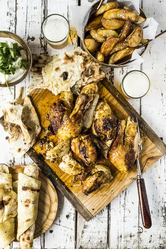 Whole Roast Masala Chicken