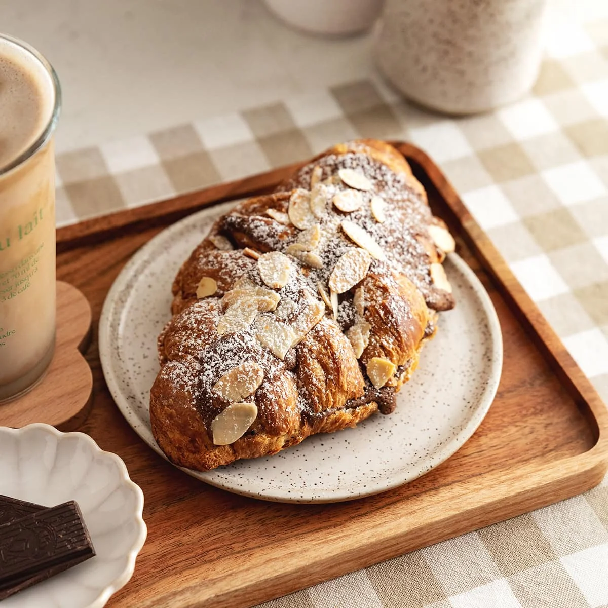 Chocolate Almond Croissants