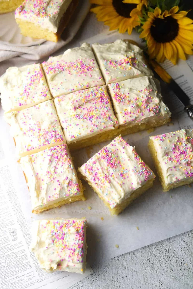 Simple Vanilla Sponge Cake