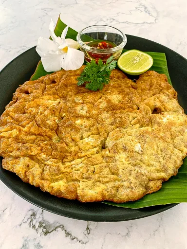 Thai Pork Omelette Recipe (Kai Jeow Moo Sab)