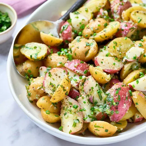 Ensalada de patatas a la francesa
