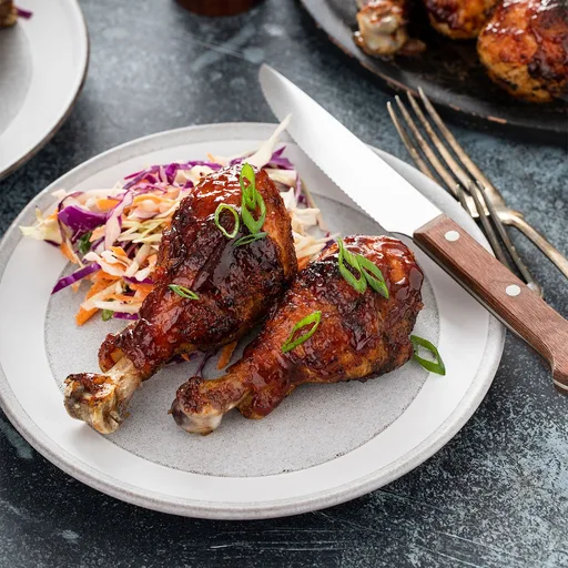 Muslos de Pollo a la Barbacoa a la Parrilla