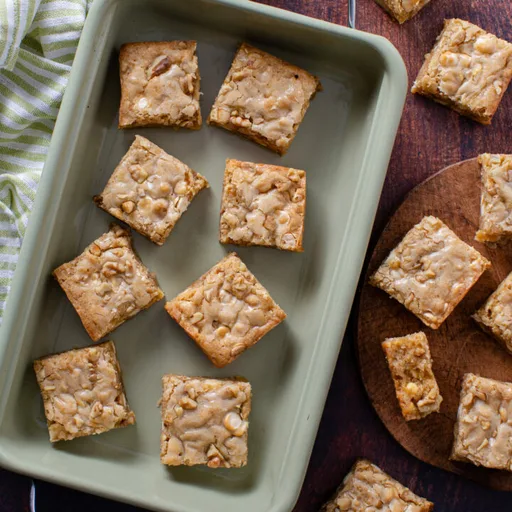 Blondies with White Chocolate Chips