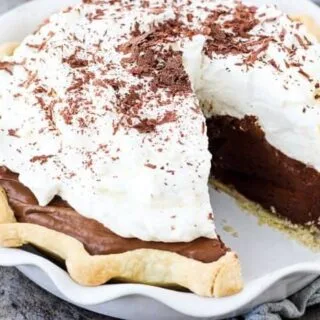 Chocolate French Silk Pie