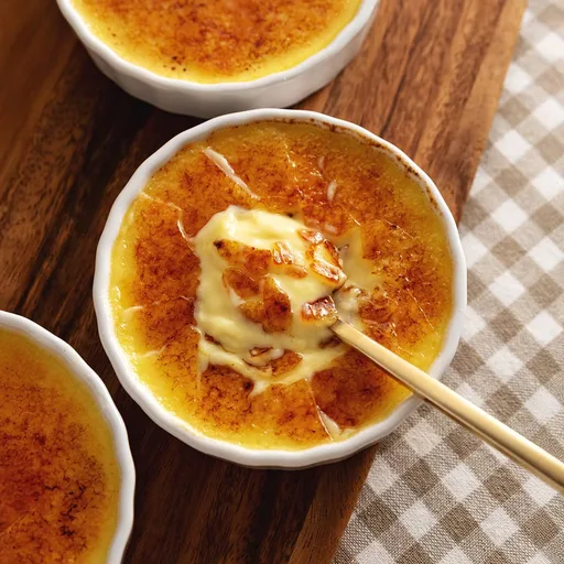 Eggnog Crème Brûlée