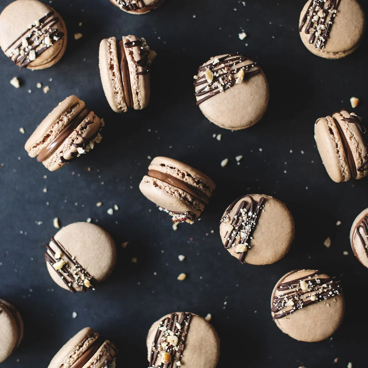 Ferrero Rocher Macarons