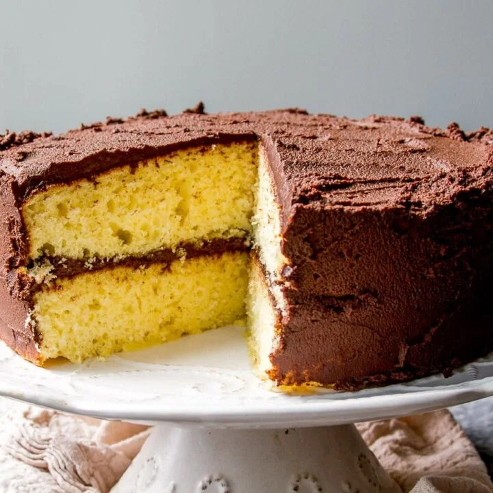 Fluffy Classic Yellow Cake