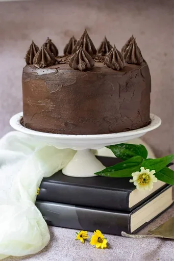 Pastel de chocolate súper húmedo