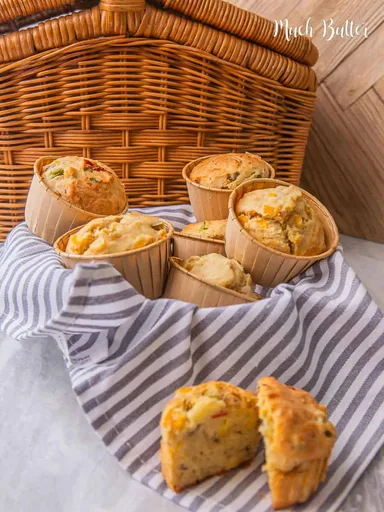 Cheesy Tuna Corn Muffin