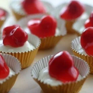 Mini Cheesecakes de Cereza Sin Horno