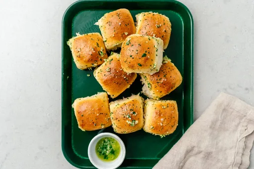 Garlic Parker House Rolls