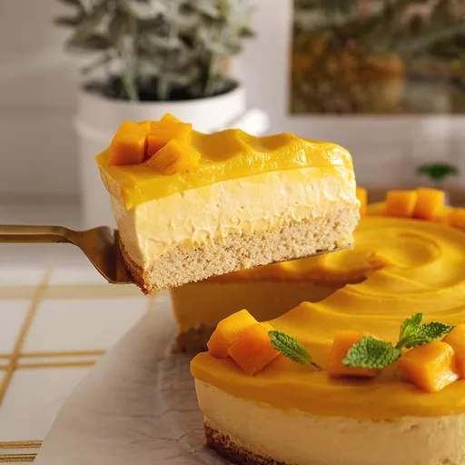 Mango Mousse Cake