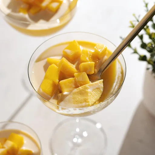 Mango Pudding (Hong Kong Style)
