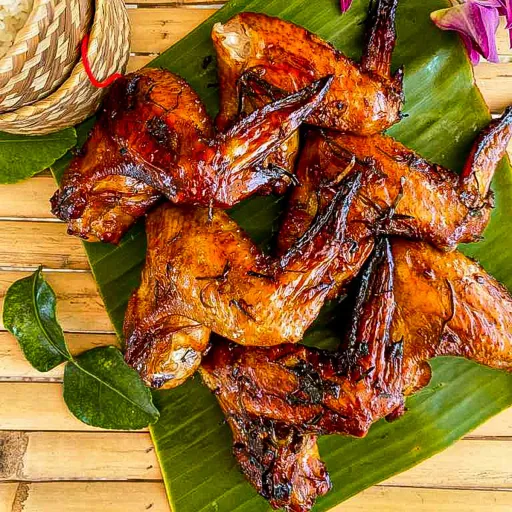 Receta de alitas de pollo tailandesas