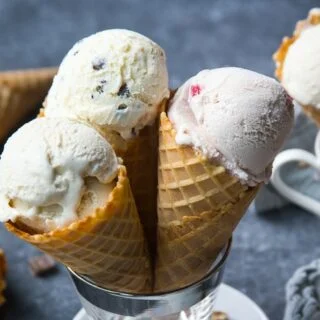 Homemade Vanilla Ice Cream Base